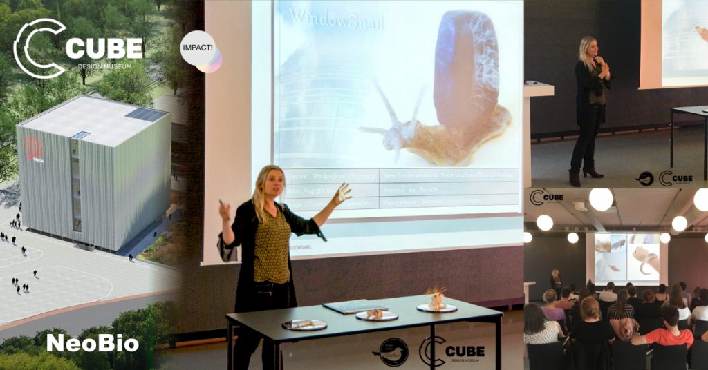 NeoBio Talk van Nicole Spit bij het CUBE Design Museum