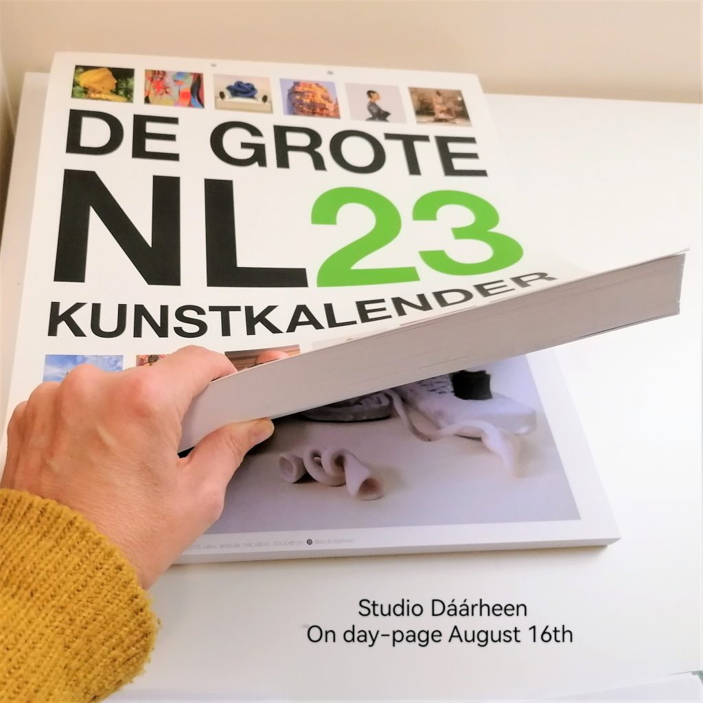 Studio Dáárheen opgenomen in de Grote Nederlandse KunstKalender 2023